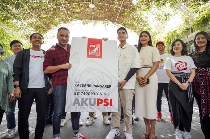 Putra Bungsu Presiden Jokowi, Kaesang Pangarep Resmi Gabung PSI