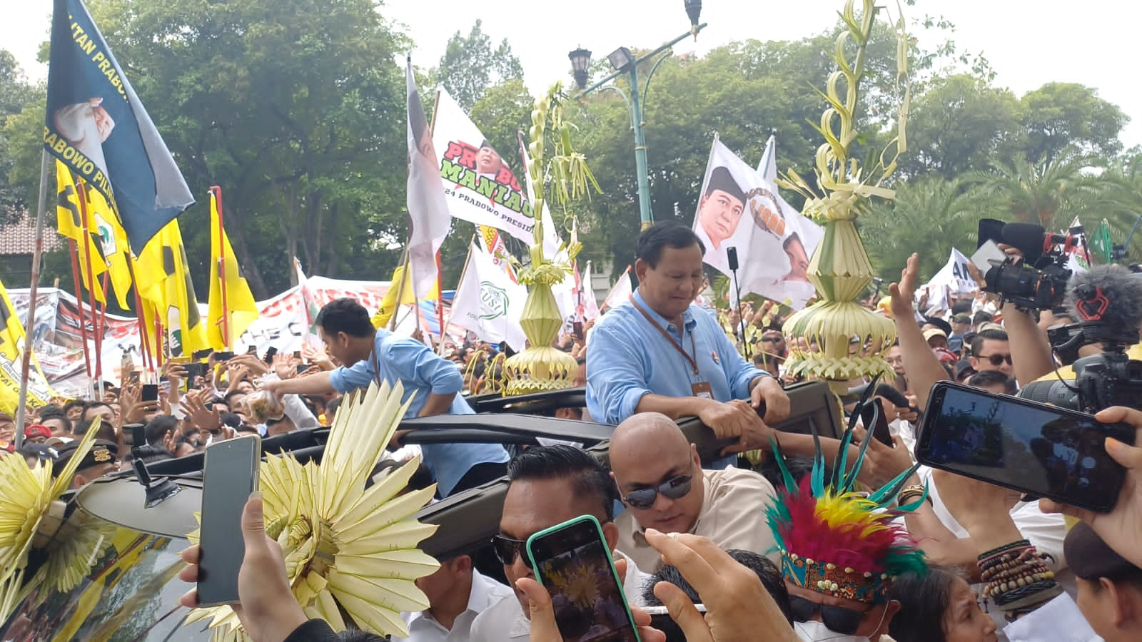 Prabowo – Gibran Resmi Mendaftarkan Diri ke KPU sebagai Capres – Cawapres 2024