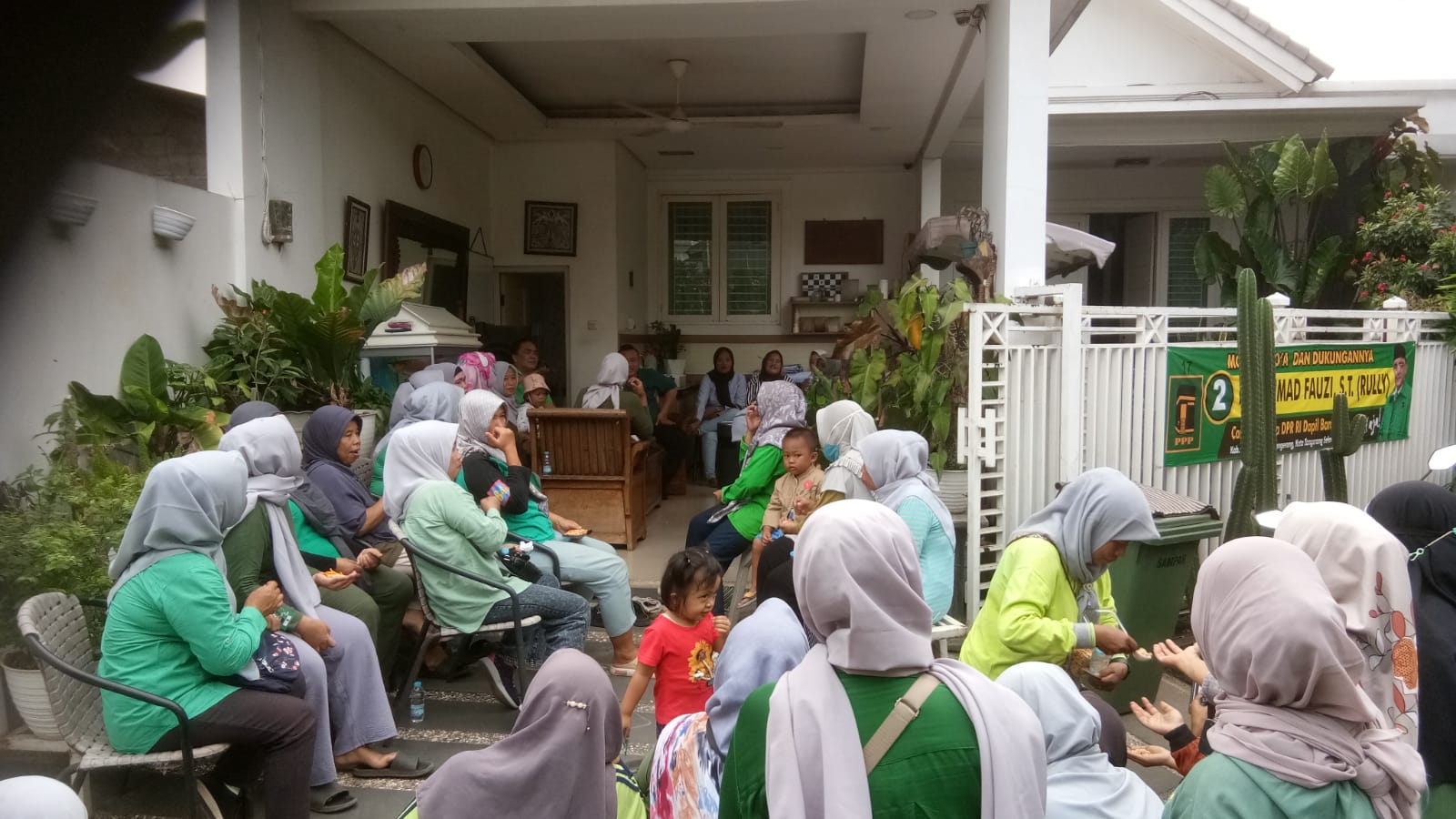 Caleg DPR RI dari PPP, H. Rully Gelar Giat Silaturahmi Dengan Meriah