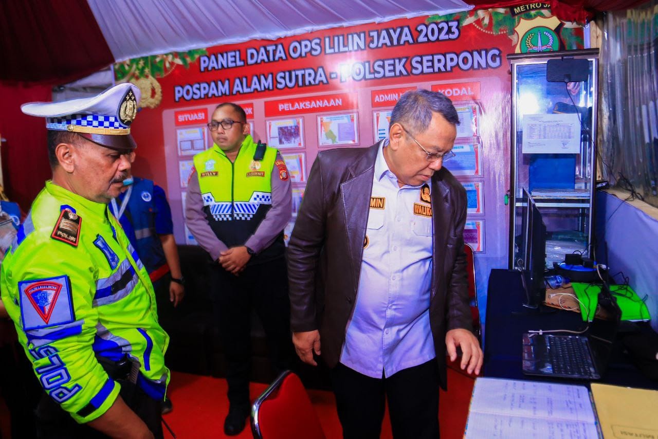 Lakukan Sidak Hari Pertama Kerja di 2024, Benyamin: Tingkat Kehadiran 98 Persen Lebih