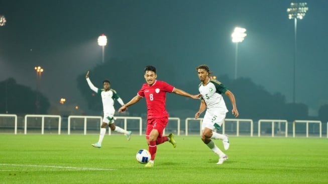 Timnas Indonesia U-23 Kalah 1-3 dari Arab Saudi Pada Laga Uji Coba