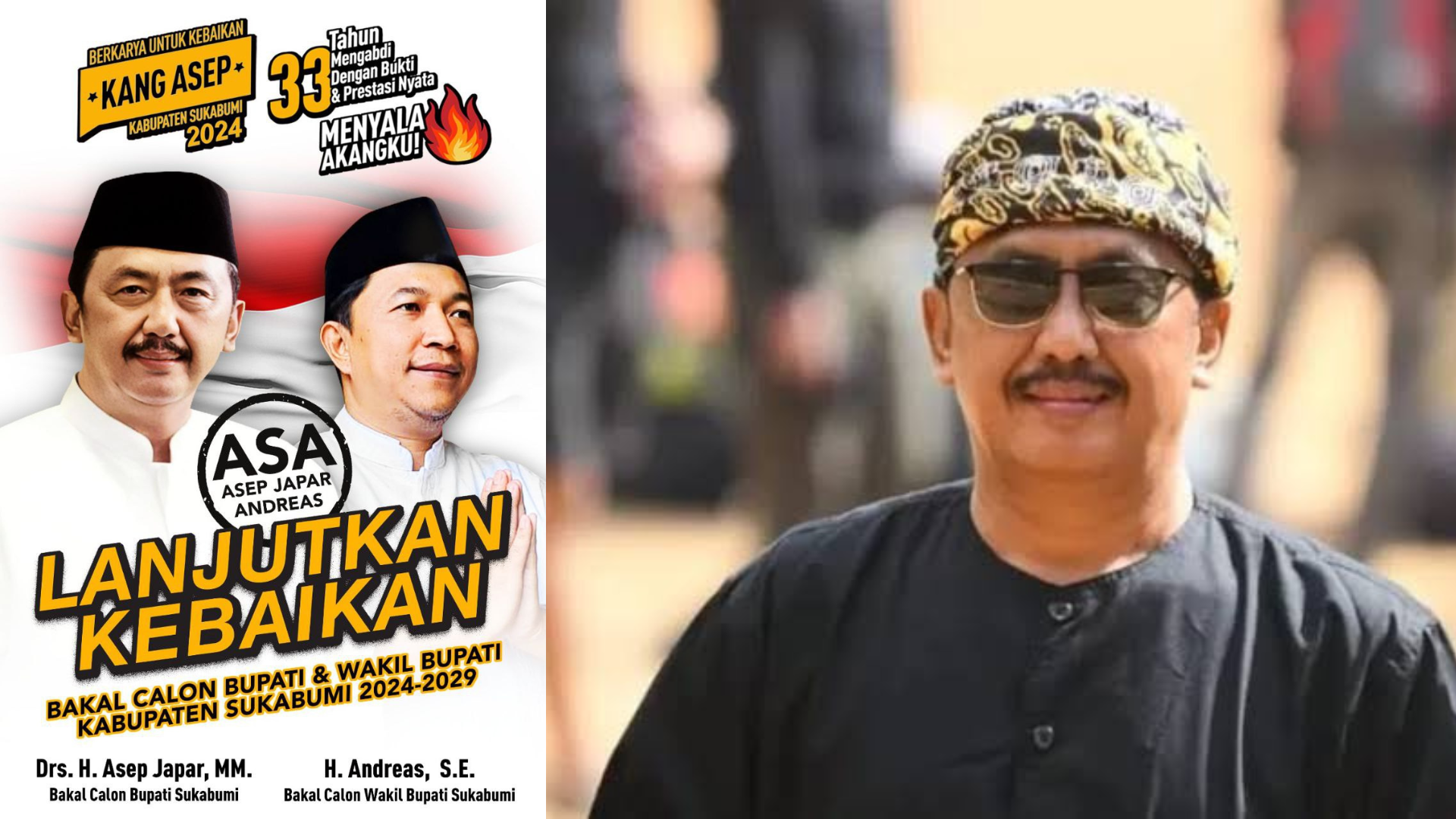Kang Asep Japar Membidik Putra Putra Terbaik Sukabumi untuk Membangun Kabupaten Sukabumi yang Lebih Maju