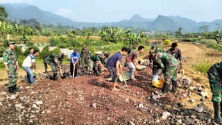 TMMD ke-120 Melibatkan 210 Personel Gabungan dari TNI AD, AU, Kepolisian dan Masyarakat