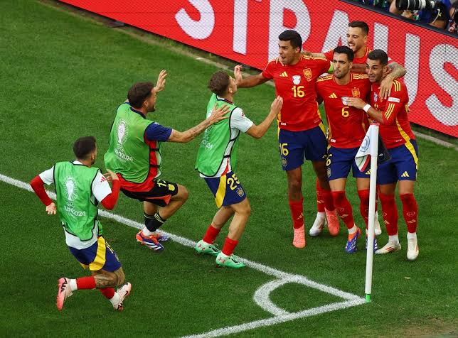 Hasil Euro 2024 : Spanyol Menang Dramatis Atas Jerman 2-1