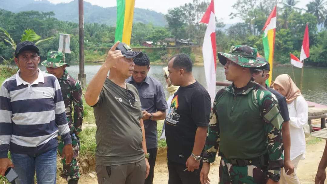 Danrem 031/WB Brigjen TNI Dany Rakca Andalasawan Cek Kesiapan Sasaran Sebelum Kunjungan KASAD