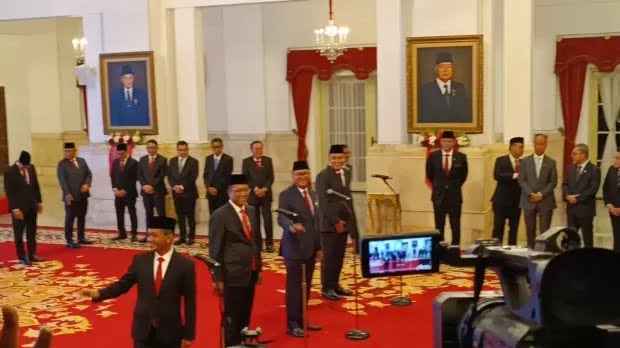 Jokowi Reshuffle Kabinet : Bahlil Hingga Rosan Dilantik Jadi Menteri Baru