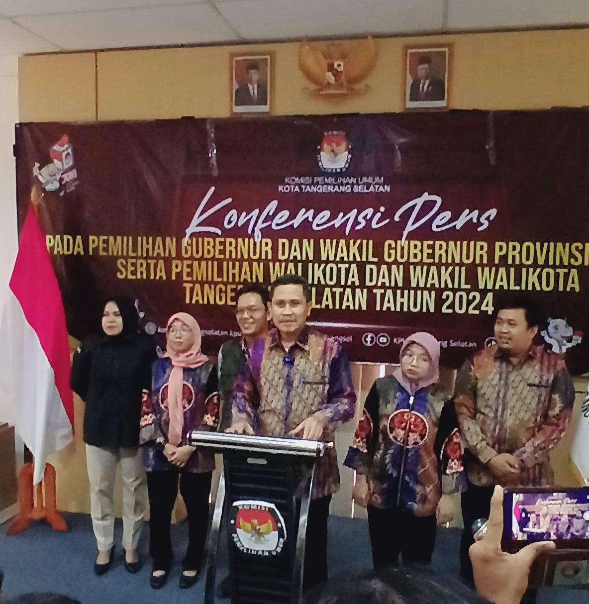 KPU Kota Tangsel Akan Laksanakan Deklarasi Kampanye Damai Pilkada Serentak 2024 di Kota Tangerang Selatan