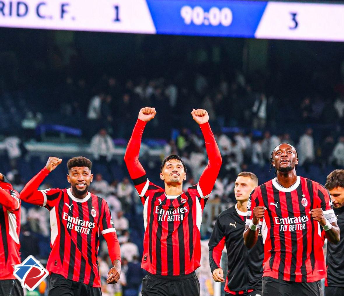 Berikut Hasil UCL Tadi Malam: Real Madrid vs Ac Milan 1-3, Man City Hancur Lebur