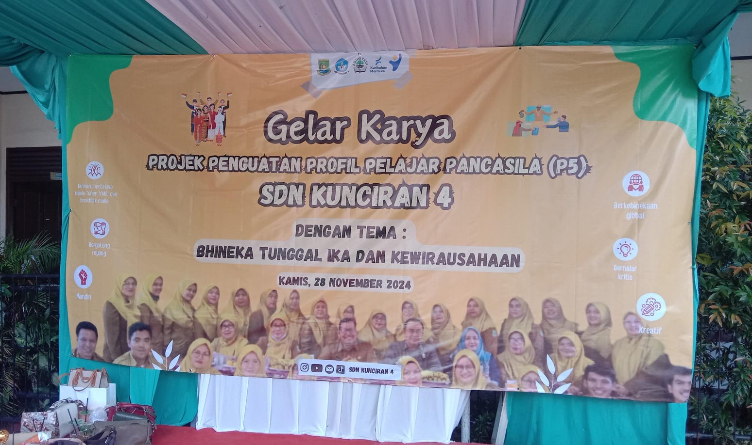 SDN KUNCIRAN 04 SUKSES GELAR GIAT P5 & MARKET DAY 2024, TERIMAKASIH BU KEPSEK JUMAELAH