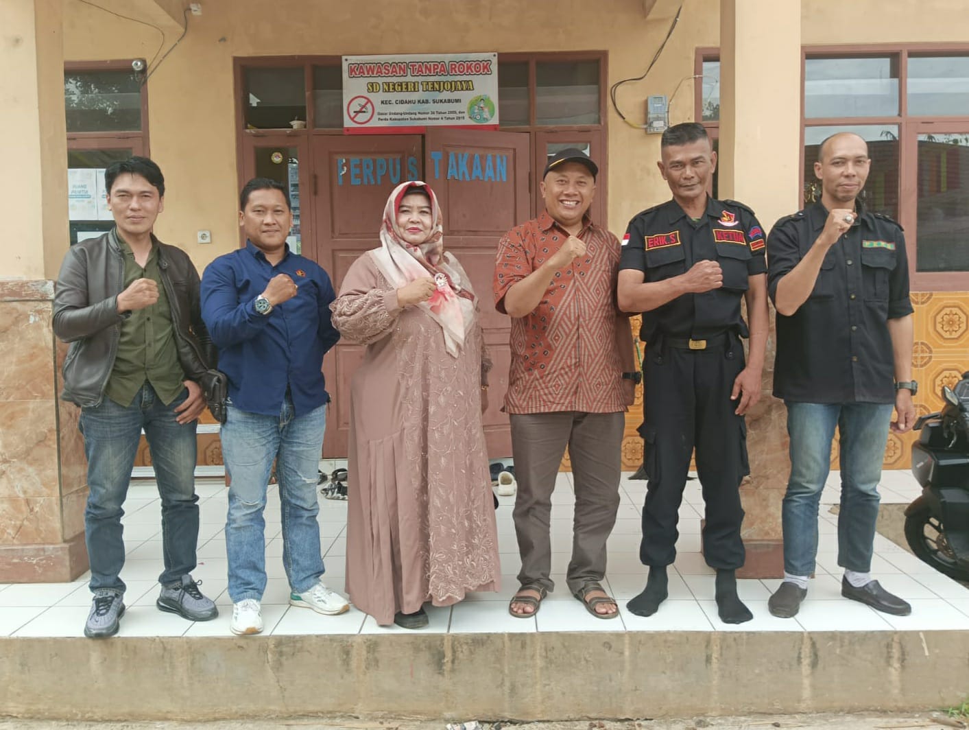 DPC AWIBB Sukabumi Raya Audensi Kedua Dengan Dinas Pendidikan Kabupaten Sukabumi Akan Realisasi Perbaikan SD Negeri Girijaya 2