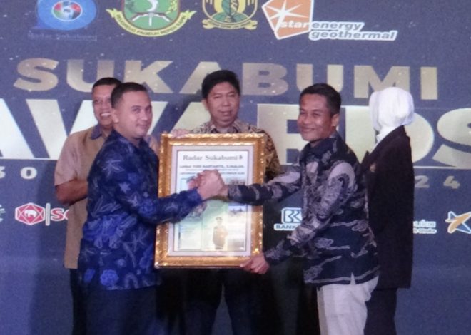 Komandan Kodim 0607/Kota Sukabumi Dapatkan Sukabumi Award 2024