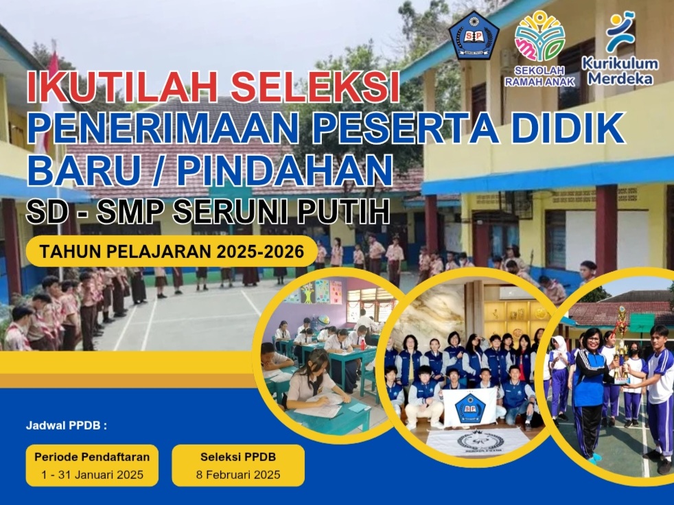 Ayo Ikuti Seleksi PPDB SD-SMP Seruni Putih, Dapatkan Beasiswa Hingga Voucher Renang Gratis di Ricastro Waterzone