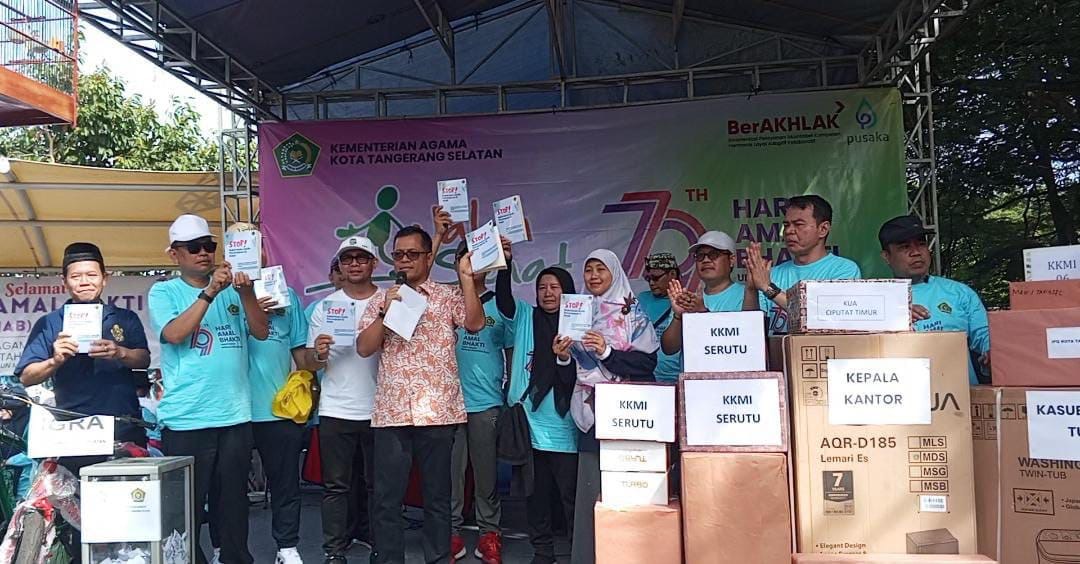 Berisikan Nasihat Tokoh Agama, Pemkot Bersama Kemenag Tangsel Luncurkan Buku Stop Kekerasan Perempuan dan Anak