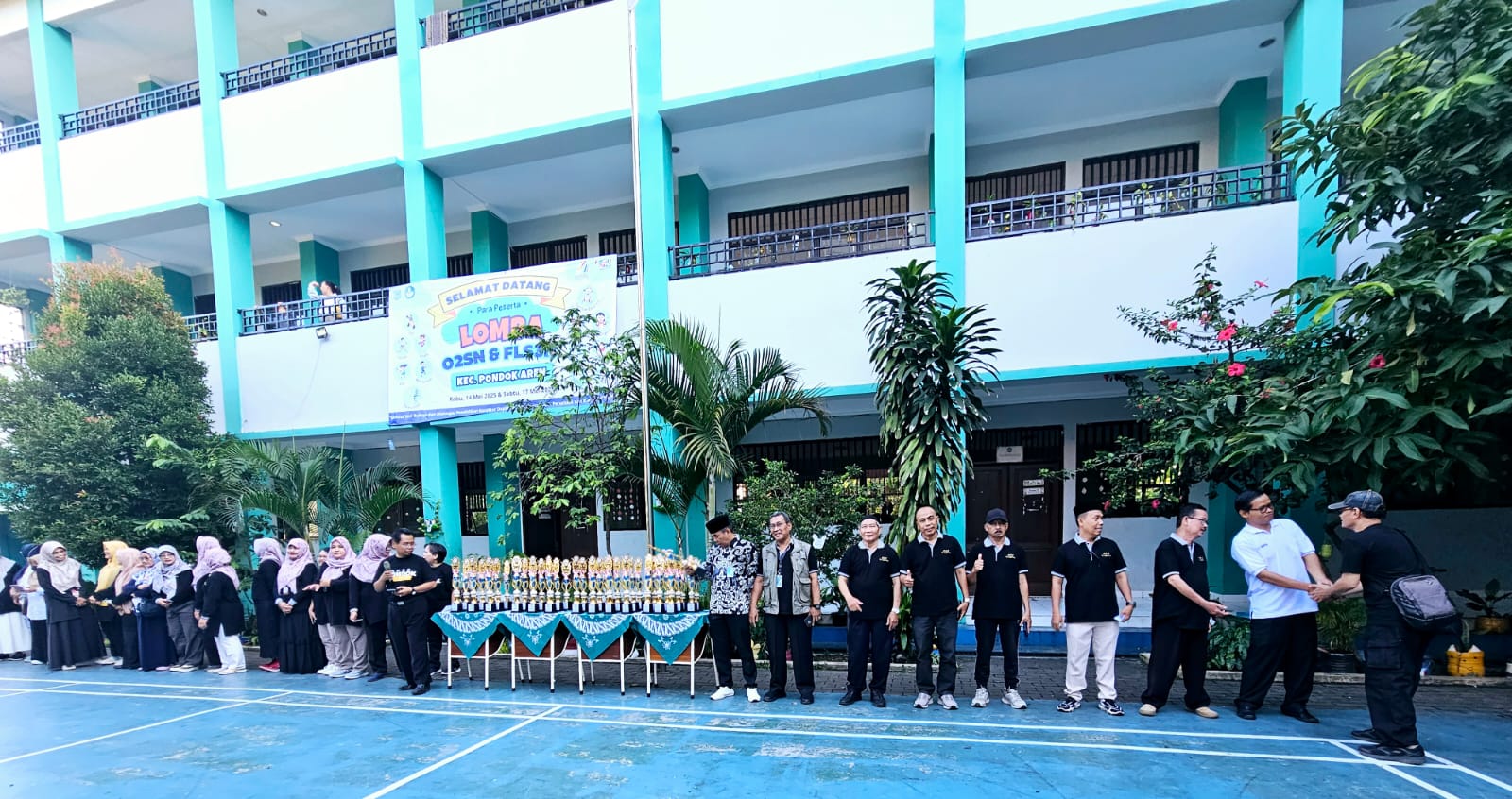 LOMBA O2SN/FLS3N SD DI PONDOK AREN DI IKUTI 60 PESERTA NEGERI & SWASTA