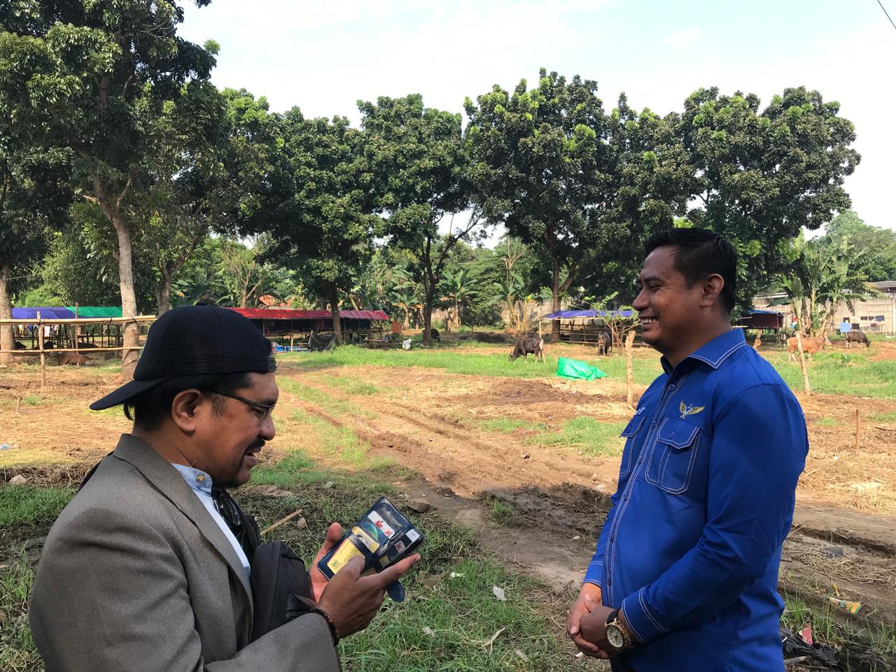 Ramainya Dagangan Hewan Kurban Jelang Hari Raya Idul Adha, Syarif : “Alhamdulillaah, Ada Peningkatan Penjualan