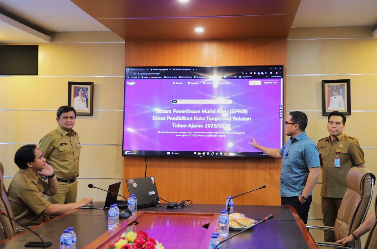 Jelang SPMB, Pilar Tinjau Kesiapan Infrastruktur Digital di Diskominfo Tangsel
