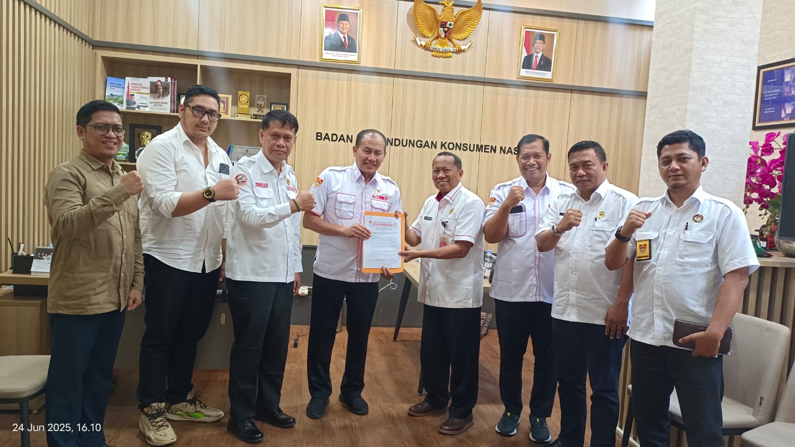 DPP FBN RI Kunjungi Dirjen Pothan Kemhan RI, Bahas Penguatan Program Bela Negara