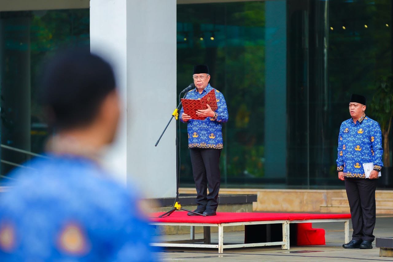 Benyamin Tindak Tegas! ASN Tak Hadir Apel Hari Kesadaran Nasional Kena Sanksi Denda, Disalurkan ke Baznas