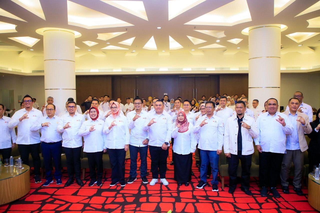 Pengurus PMI Tangsel Masa Bhakti 2025-2030 Dilantik, Pilar Dukung Sinergitas Regenerasi Relawan Kemanusiaan