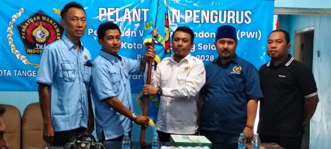 PWI Kota Tangsel Periode 2025-2028 Resmi Dilantik, Siap Jaga Profesionalisme dan Soliditas