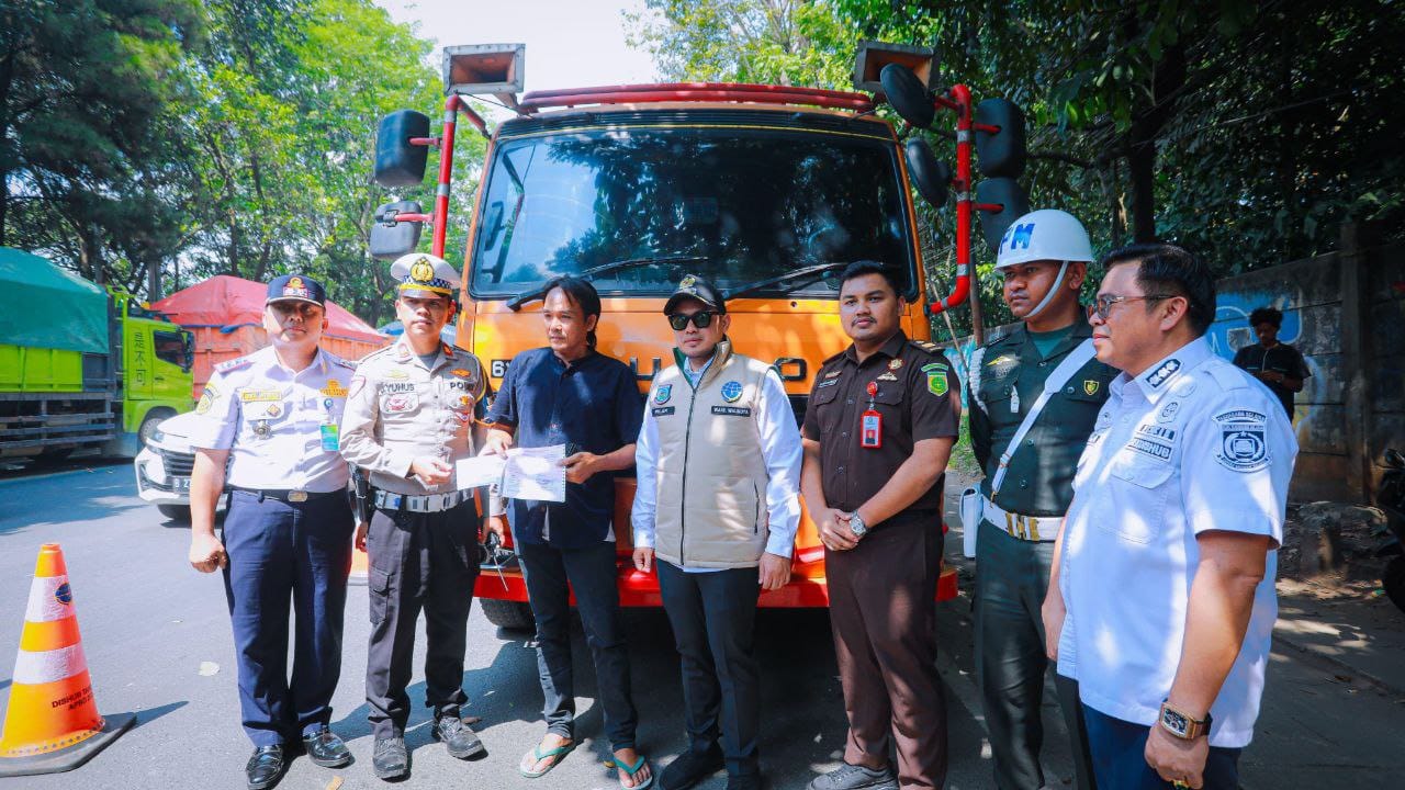 Langgar Jam Operasional, Pilar Tindak Tegas Truk Tonase Besar yang Melintas Tangsel