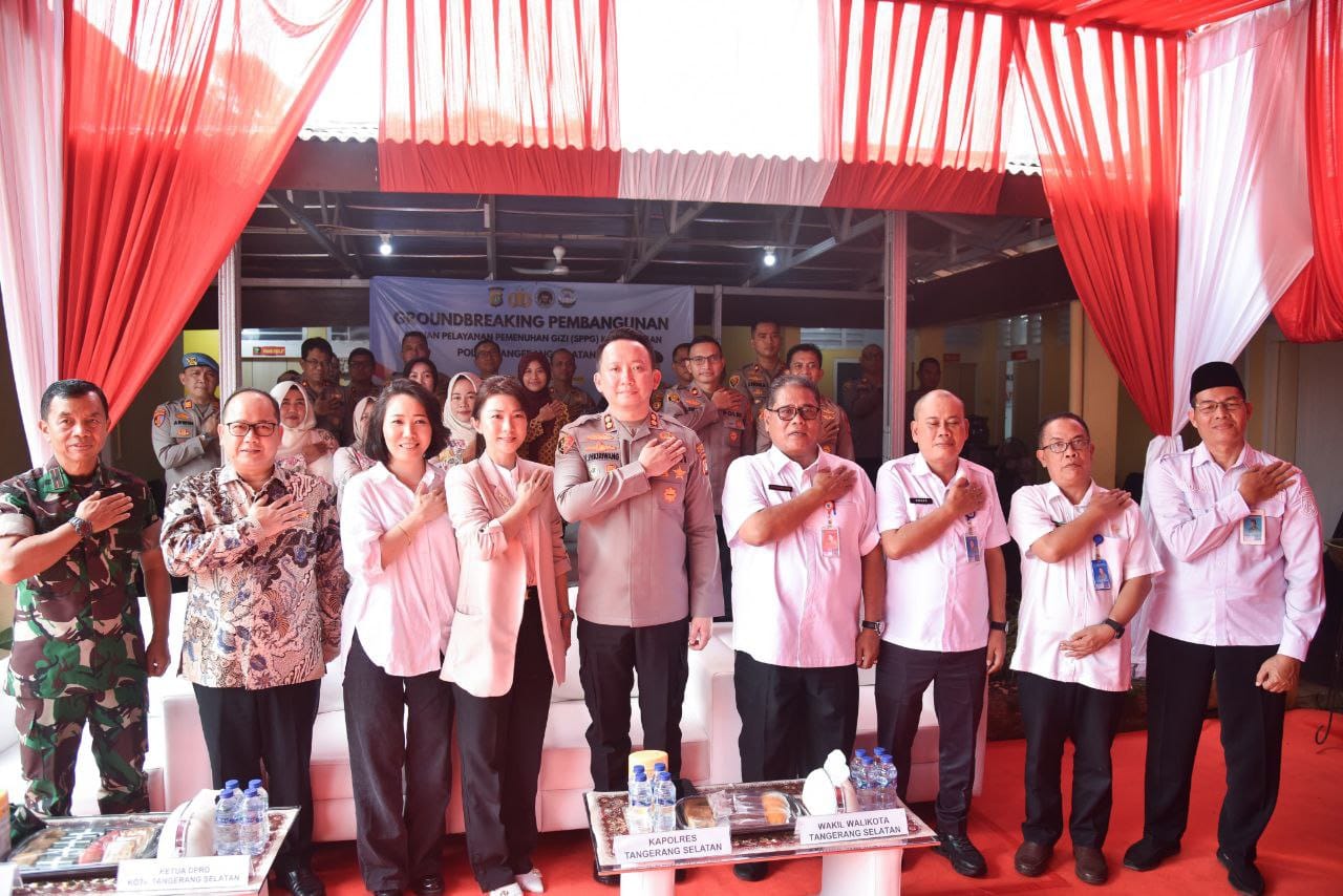 Pemkot Apresiasi Polres Tangsel Bangun SPPG: Perluas MBG dan Ketahanan Ekonomi Masyarakat