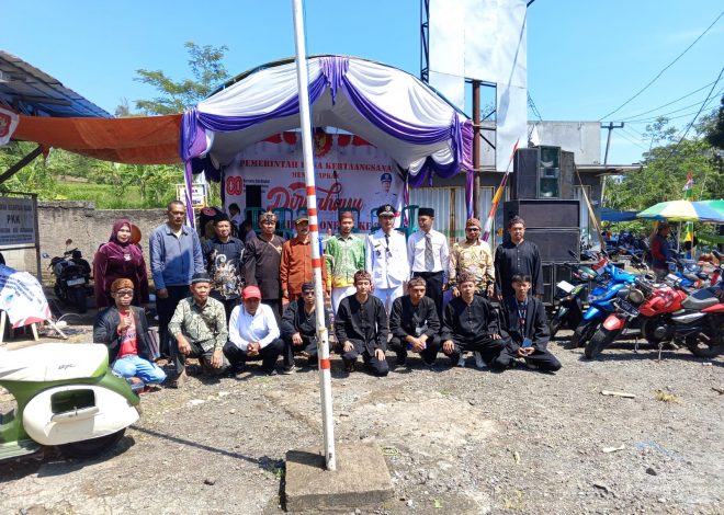 Kemeriahan HUT RI ke 80 tahun desa kertaangsana kecamatan Nyalindung kabupaten Sukabumi