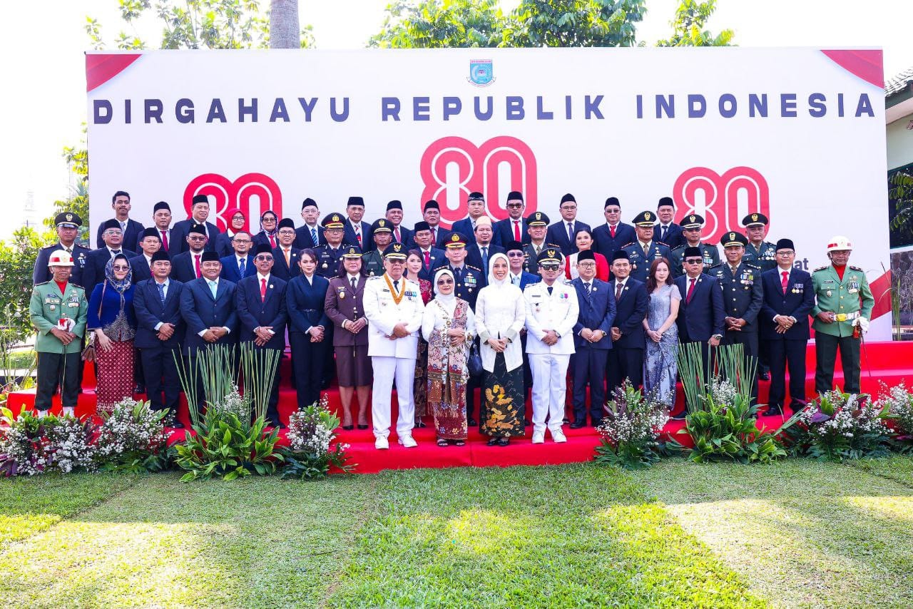 Parade Tank Meriahkan HUT ke-80 RI di Tangsel