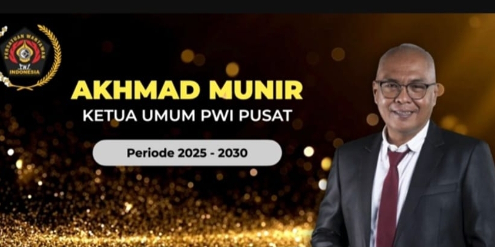 Akhmad Munir Terpilih Ketua Umum PWI Pusat, Edy Riyadi: Semoga Bawa Berkah