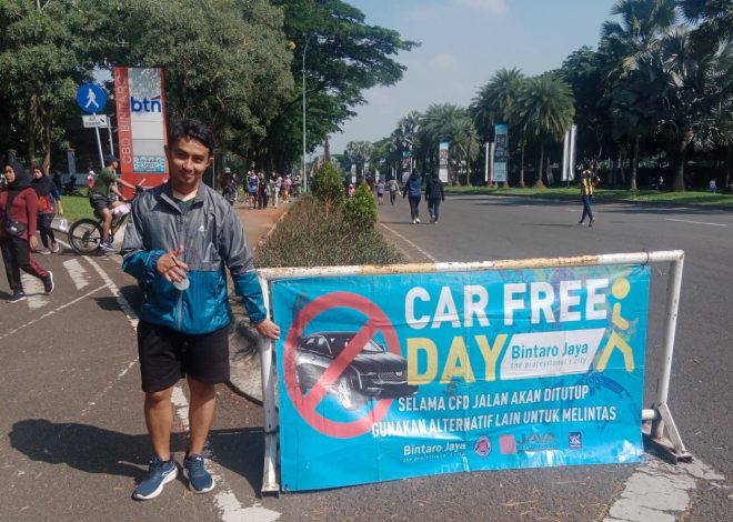 CFD Bintaro Sektor 7 Kembali Ramai, Jadi Ajang Olahraga dan Silaturahmi Warga