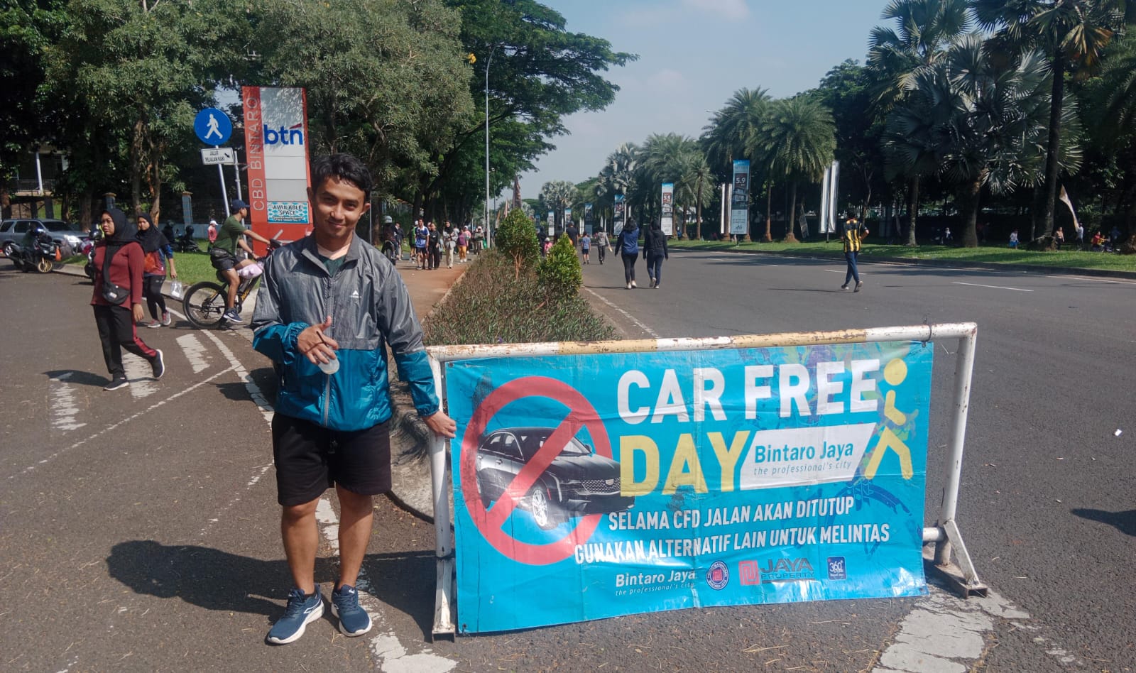 CFD Bintaro Sektor 7 Kembali Ramai, Jadi Ajang Olahraga dan Silaturahmi Warga