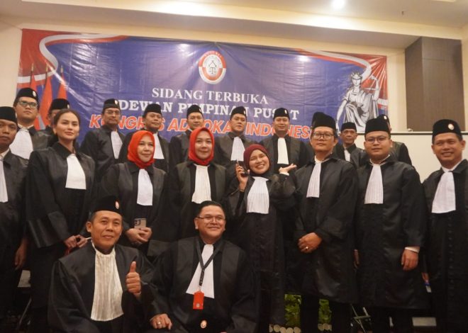 445 Advokat Baru Dilantik di Banten, Ketua PT Ingatkan Pentingnya Integritas Profesi