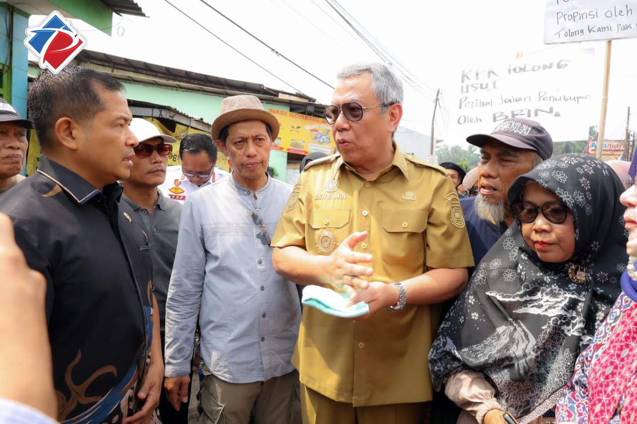 Wali Kota Benyamin Tegas Dukung Warga Tangsel: Tolak Penutupan Jalan Serpong–Parung oleh BRIN