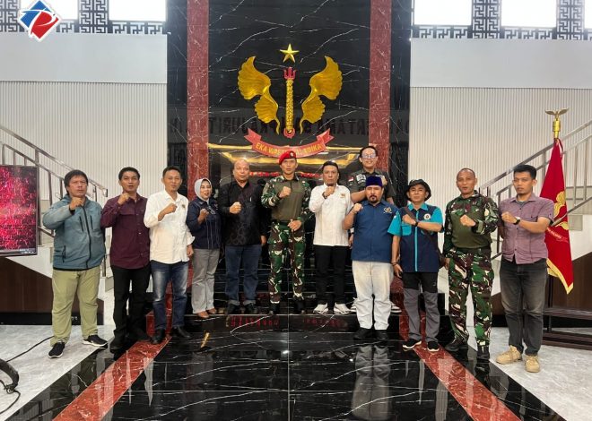PWI Banten Silaturahmi ke Grup 1 Kopassus, Brigjen Nashrul: Sinergi Pers dan TNI Jaga Semangat Kebangsaan