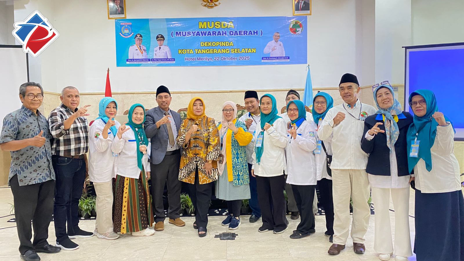 Alwani Terpilih Aklamasi Pimpin Dekopinda Tangsel, Hj. Lista Pilih Mundur Demi Kondusivitas Musda