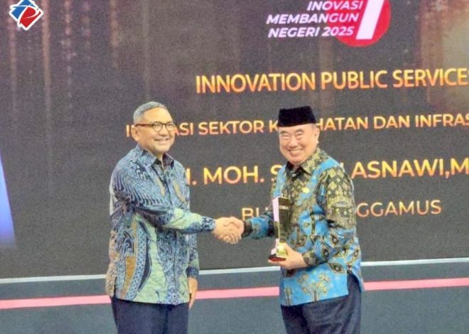 Bupati Tanggamus Moh. Saleh Asnawi Raih Penghargaan Bergengsi tvOne “Inovasi Membangun Negeri 2025”
