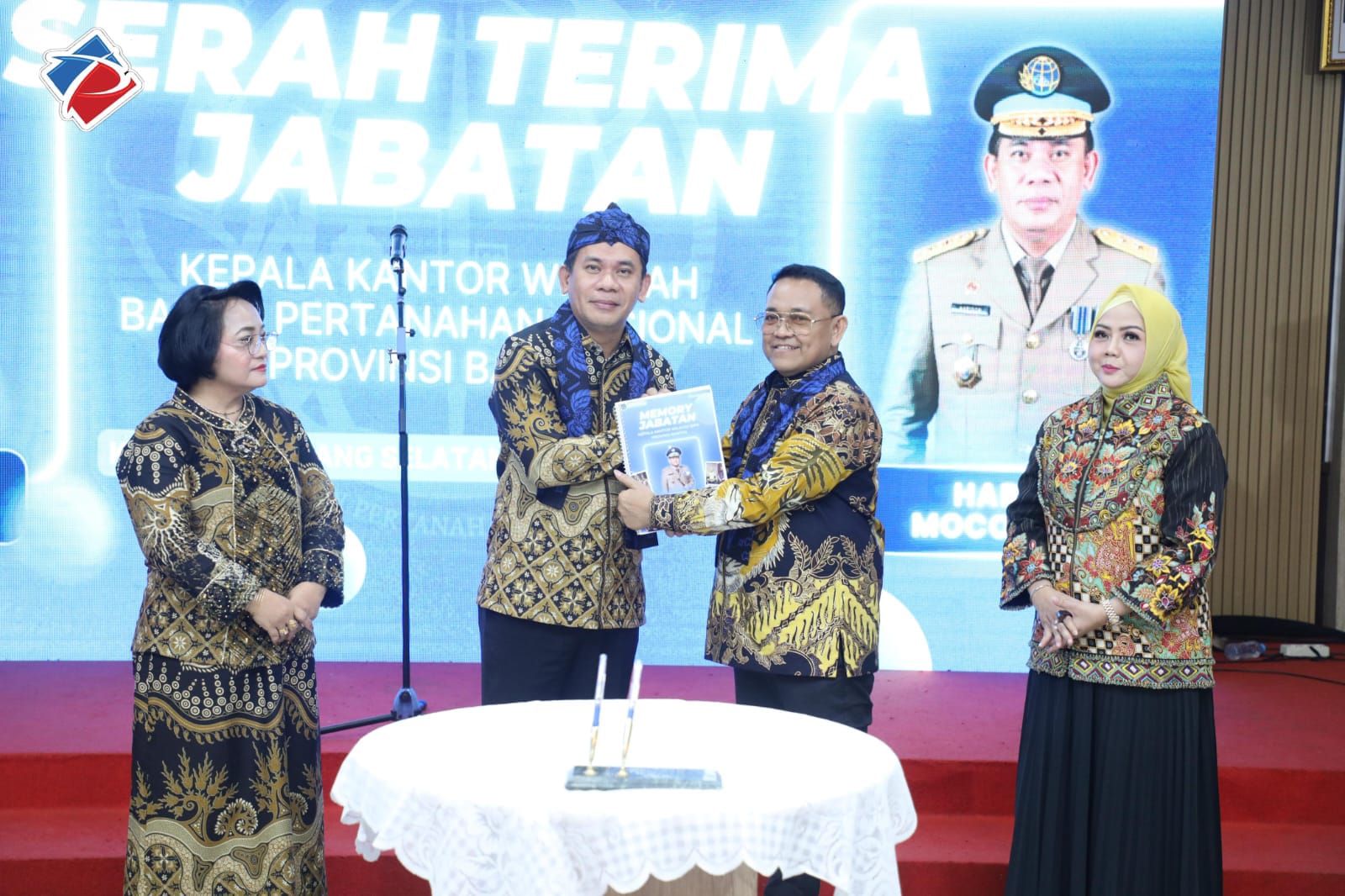 Harison Mocodompis Resmi Pimpin Kanwil BPN Banten, Tegaskan Komitmen Lanjutkan Estafet Kepemimpinan