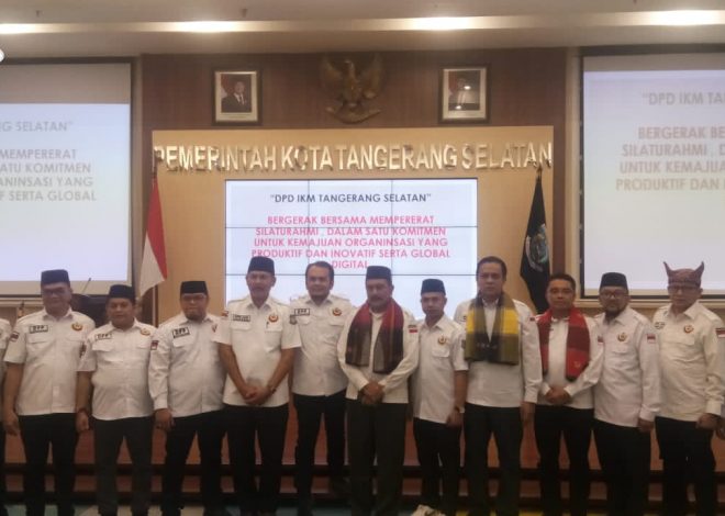 IKM Tangerang Selatan Resmi Lantik Pengurus Baru, Fahira Idris: “Mari Bersatu Membesarkan IKM”