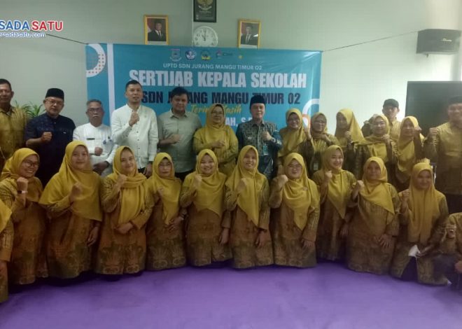 SAADIH RESMI JABAT PLT KEPSEK SDN JURANGMANGU TIMUR 2, SERTIJAB BERLANGSUNG KHIDMAT DAN PENUH HARU