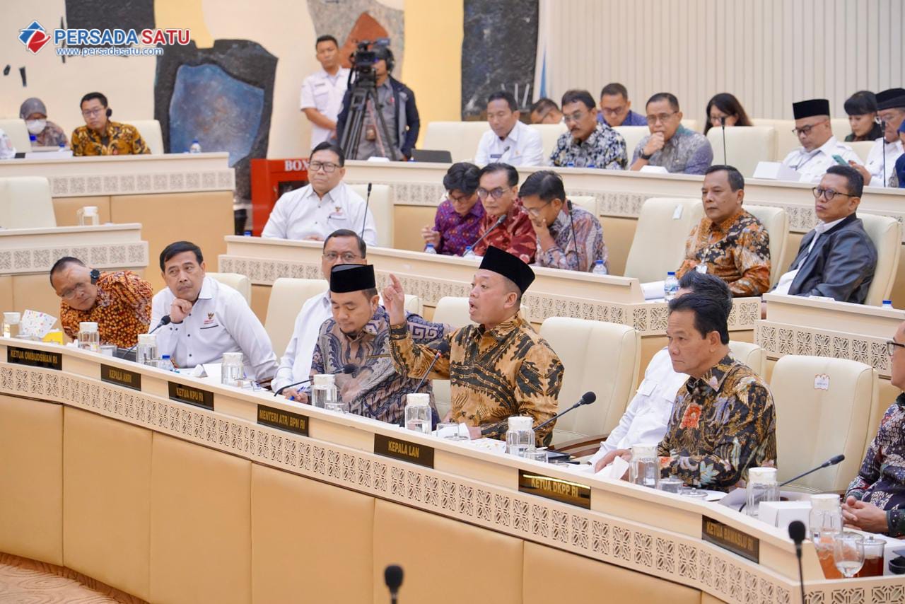 Menteri ATR/BPN Dorong Penyusunan UU Administrasi Pertanahan Baru untuk Atasi Tumpang Tindih Lahan