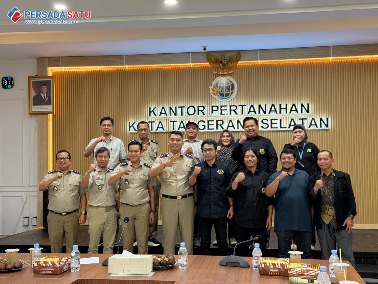 Kantah BPN Tangsel Matangkan Langkah Menuju WBBM 2026, Perkuat Sinergi Media dan PWI Tangsel