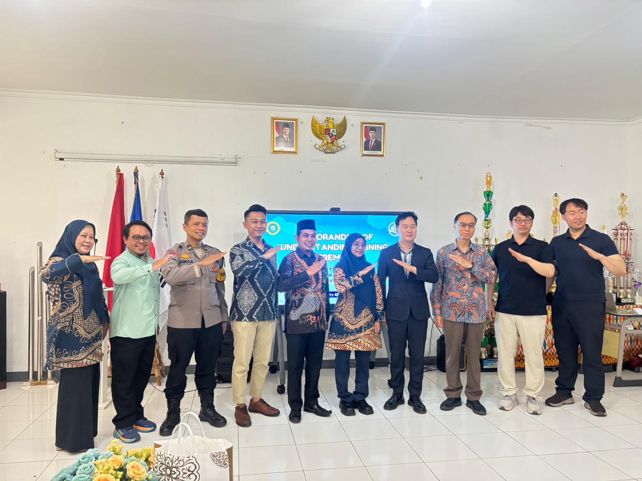 Police Go to School Program CETAR, Kanit Binmas Polsek Legok Cegah Tawuran Pelajar di SMK Penerbangan Dirgantara