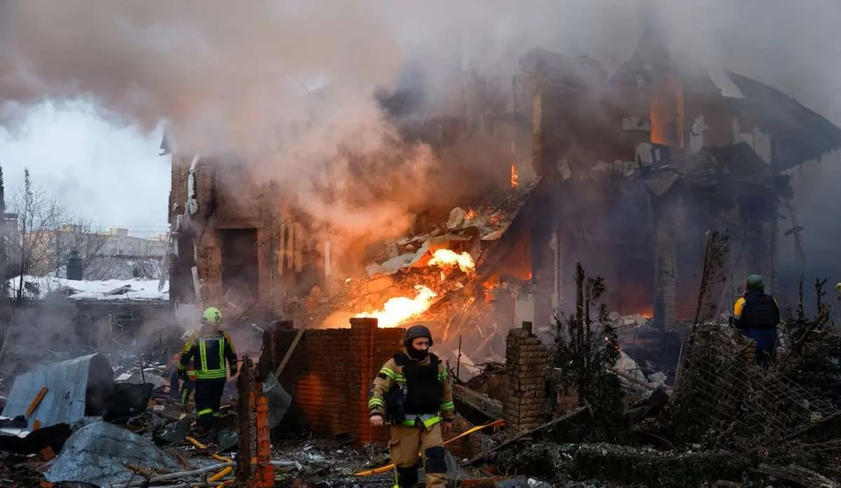 Puluhan Rudal Serta Drone Rusia Gempur Infrastruktur Energi Ukraina