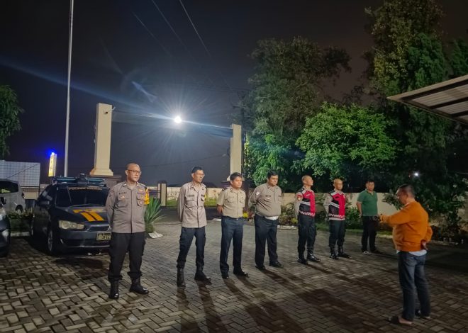 Cegah Gangguan Kamtibmas, Polsek Cisauk Turun Gelar Operasi Cipta Kondisi