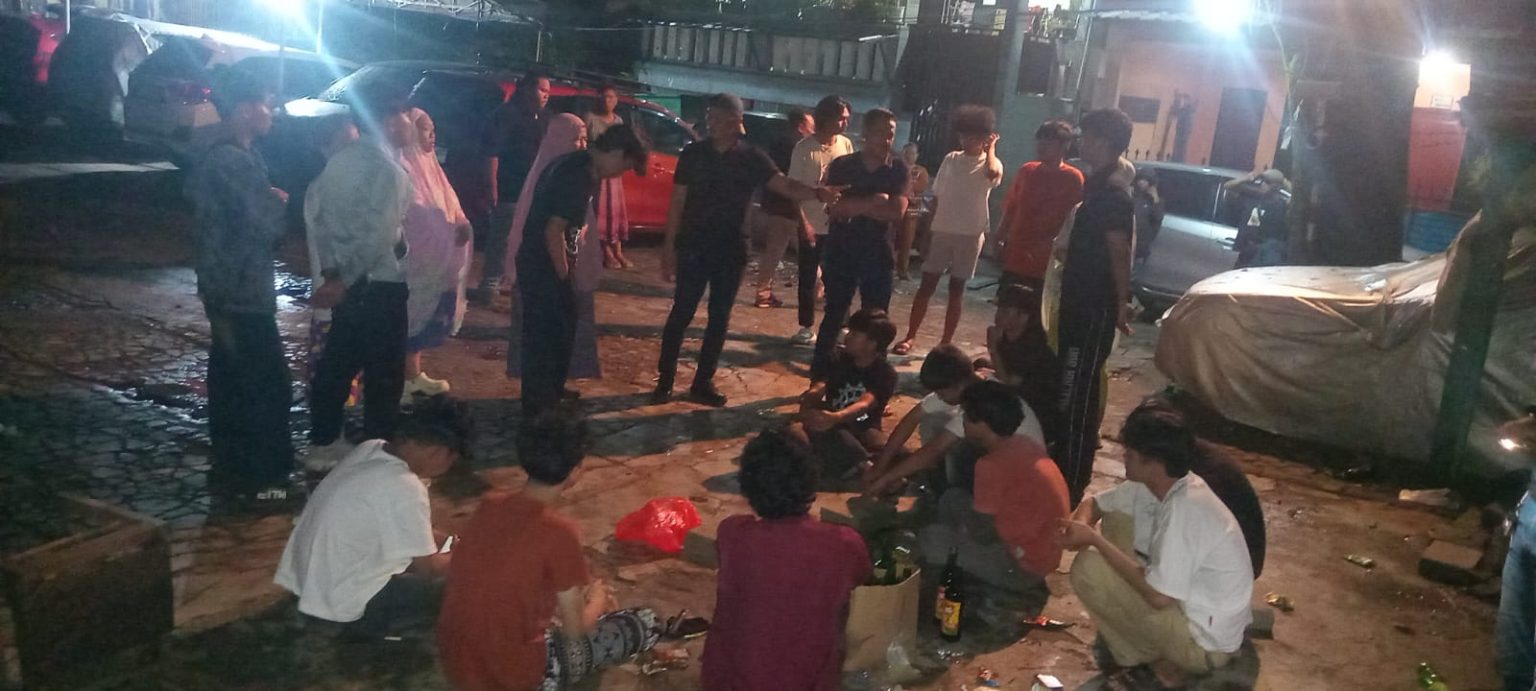 Ops Pekat Jaya di Ciputat, Polres Tangsel Tindak Pesta Miras Remaja