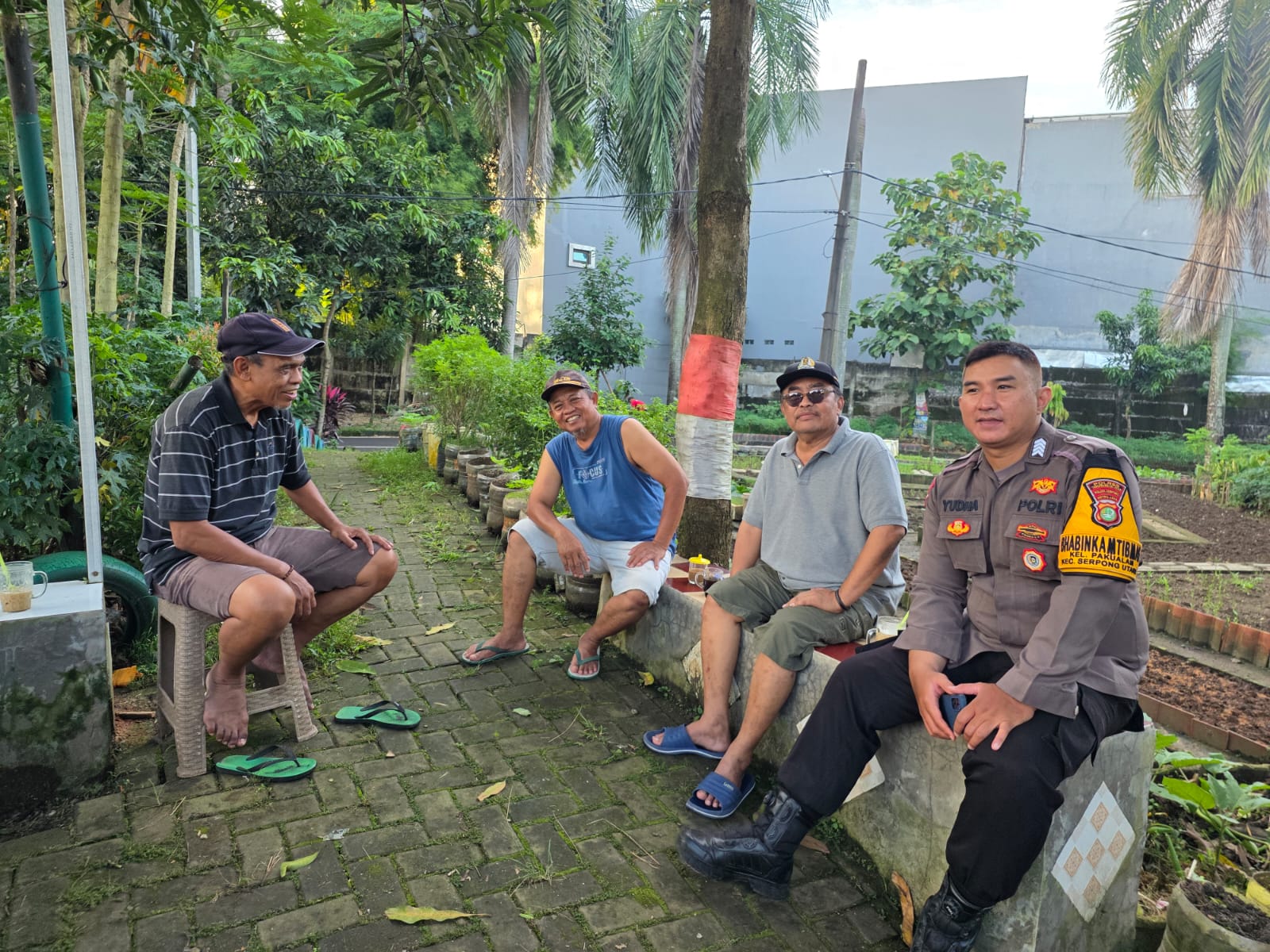 Perkuat Sinergi di Kampung Tangguh Jaya, Polsek Serpong Gencarkan DDS Jaga Jakarta+