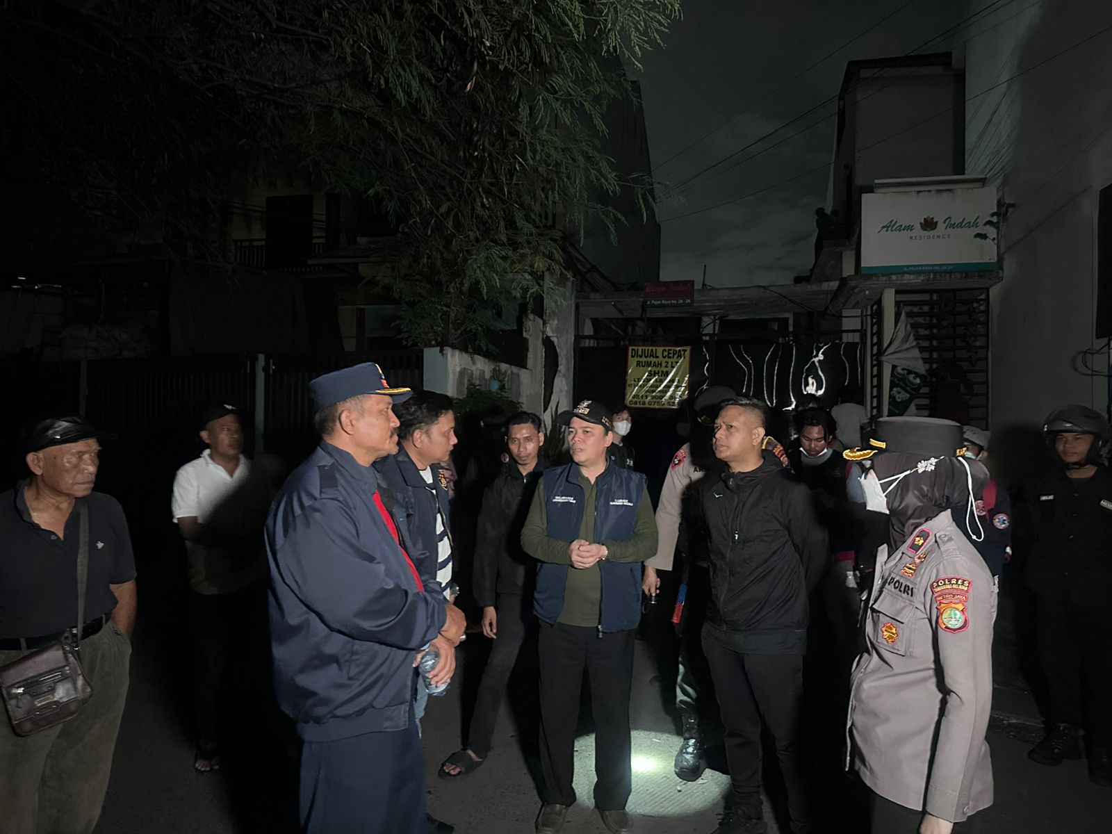 Polres Tangsel Selidiki Penyebab Kebakaran di Cipadu