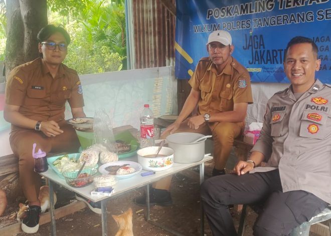 Bhabinkamtibmas Polsek Serpong Cooling System dan KRYD di Pondok Jagung Timur