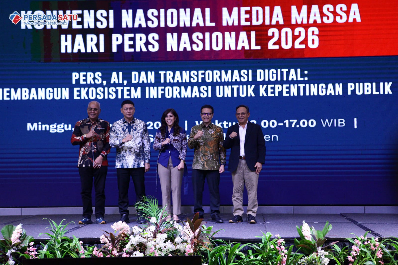 Menkomdigi Buka Konvensi Nasional Media Massa HPN 2026, Tegaskan Etika Pers Jadi Penjaga Akal Sehat di Era AI