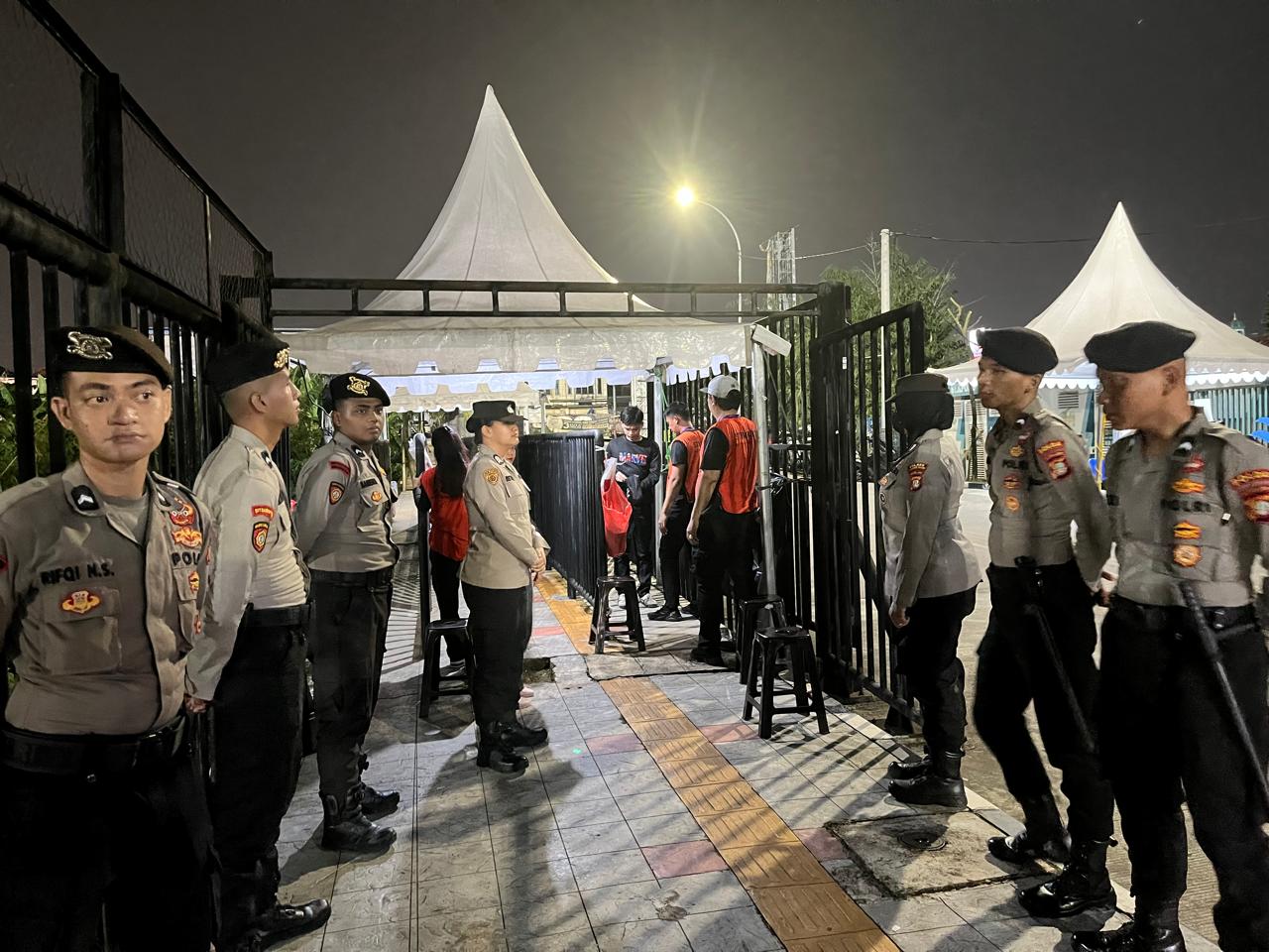 Polres Tangsel : Ratusan Personel Gabungan Berikan Pengamanan Laga Dewa United Vs Borneo FC